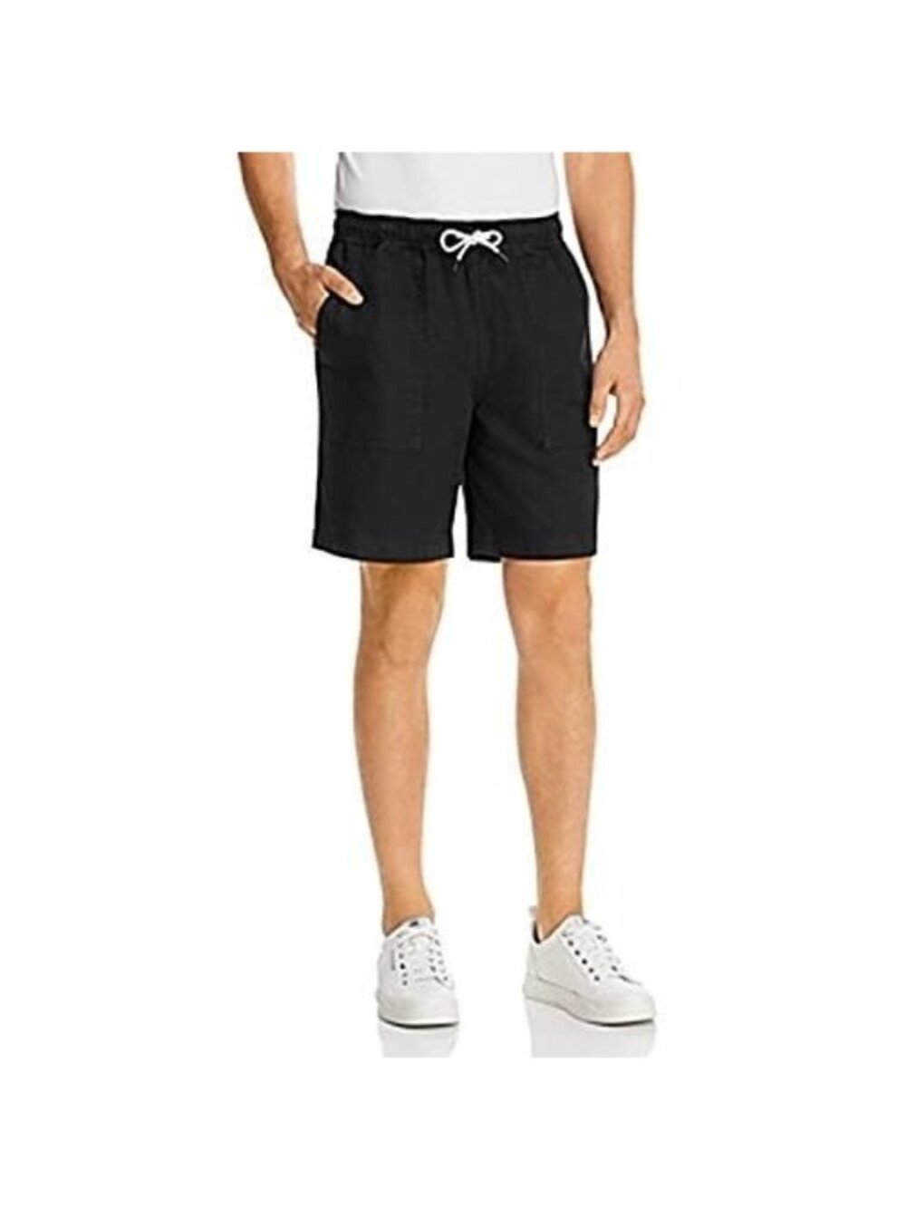 Penfield NWT Men's Solid Black Renard Regular Fit Shorts Size S 100% Cotton $95